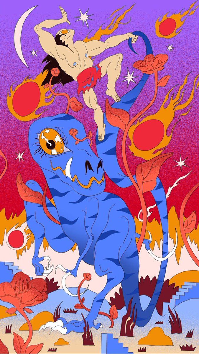 675x1200 The Instagram account has released some Genndy Tartakovsky's # Primal themed phone wallpaper! The artists, in order, are Raman Djafari, Essy May, Richard A Chance, and Felicity Marshall