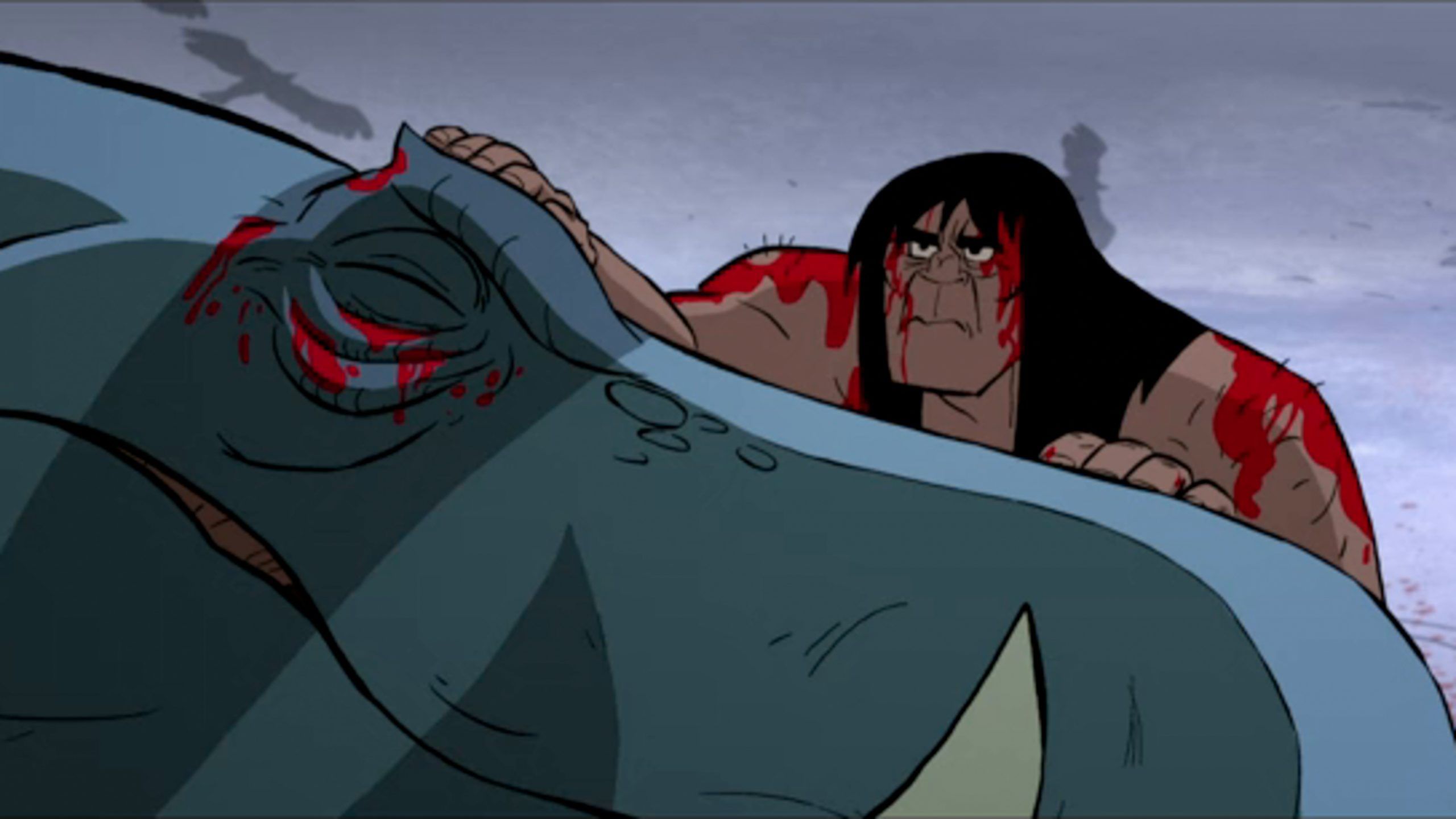 2560x1440 GENNDY TARTAKOVSKY'S PRIMAL: THE COMPLETE FIRST SEASON Blu Ray DVD And Digital HD Review By John Strange. Selig Film News. Film Festival Coverage, Indie Reviews & Interviews
