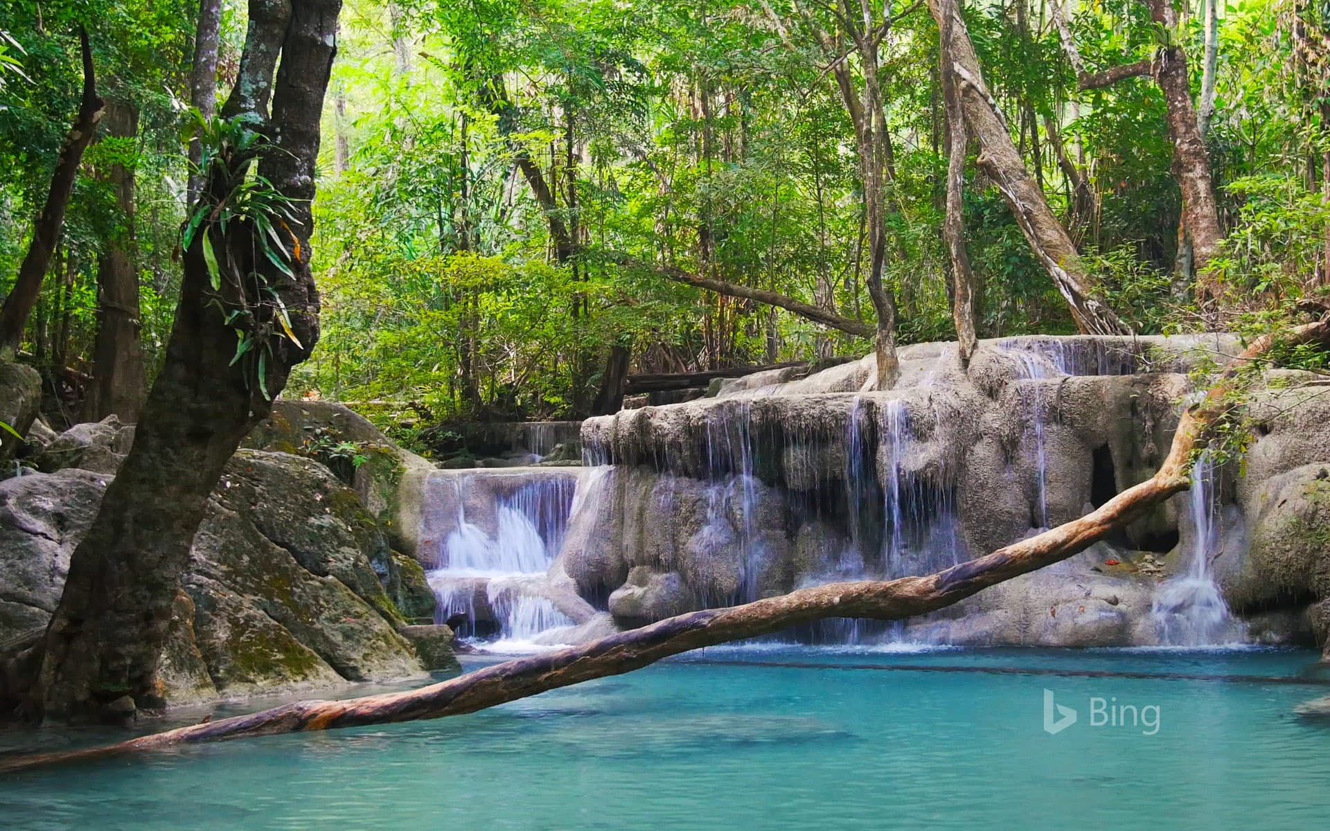 1920x1200 Blue Hen Falls, Cuyahoga Valley National Park, Ohio Wallpaper