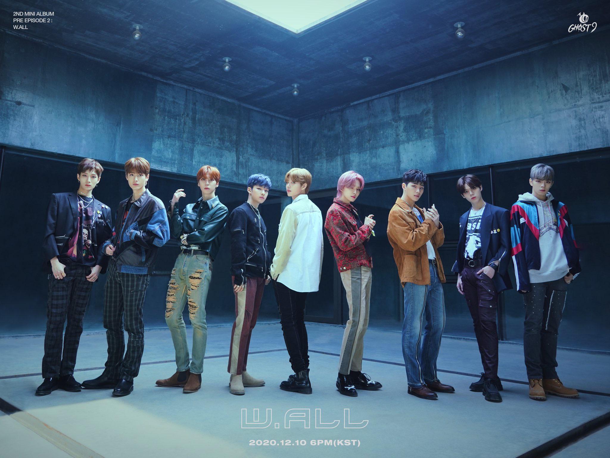 2048x1536 GHOST9 stand tall in 'W.ALL' group teaser image