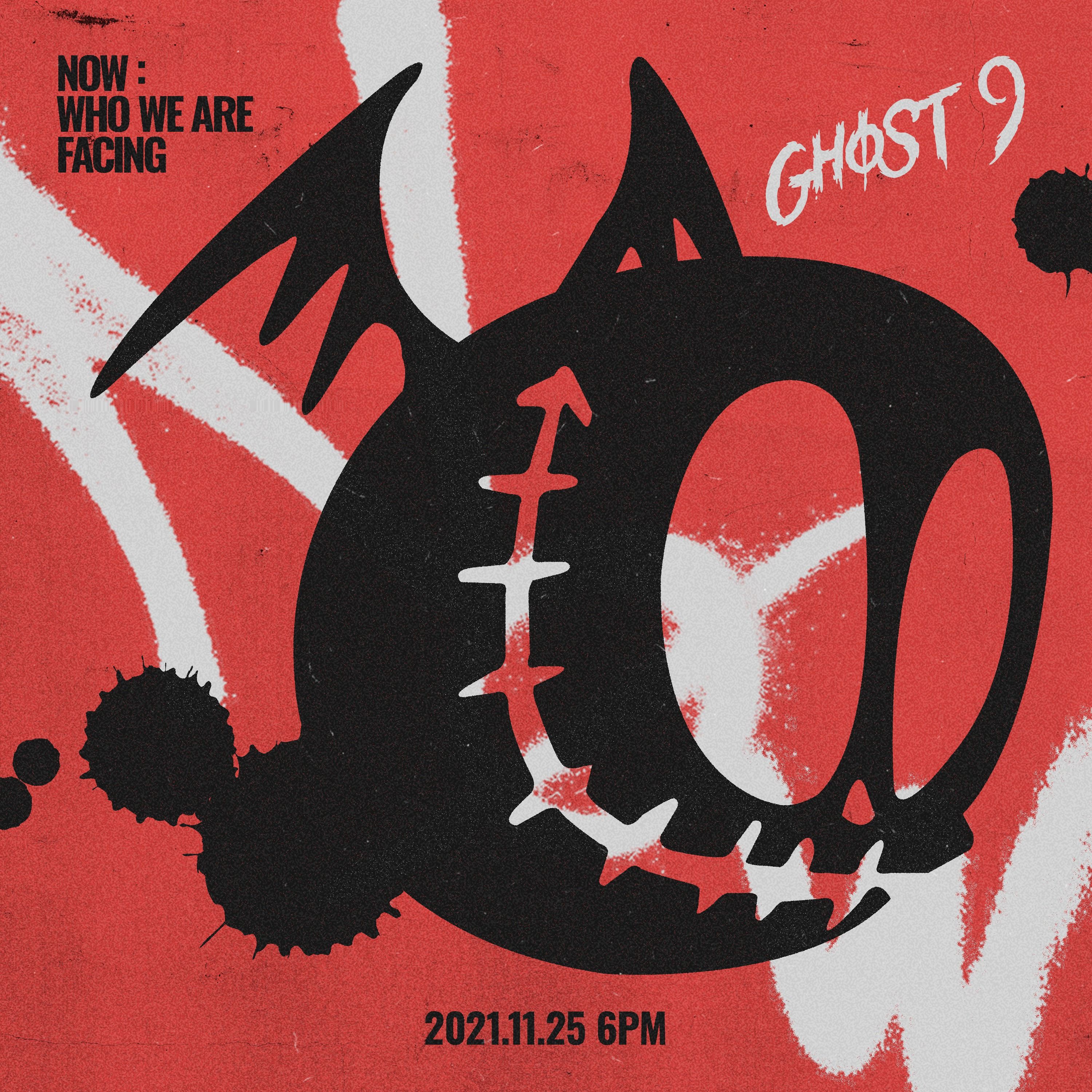 3000x3000 GHOST9 : Who we are facing (Comeback Teaser Image)