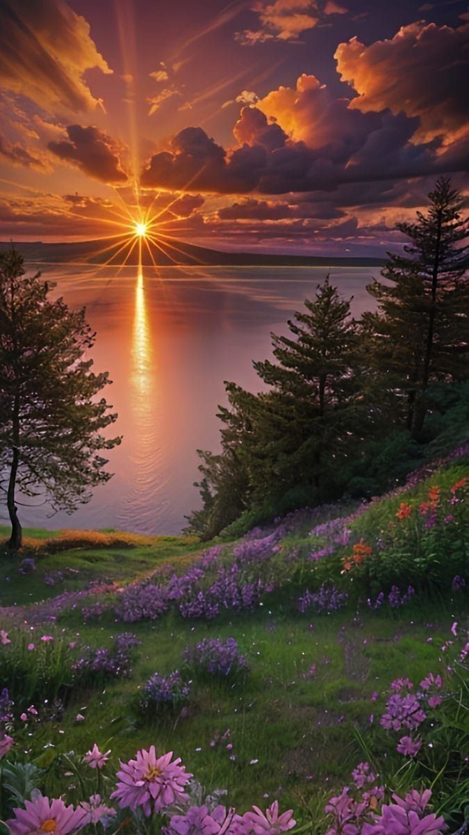 675x1200 sun rise wallpaper