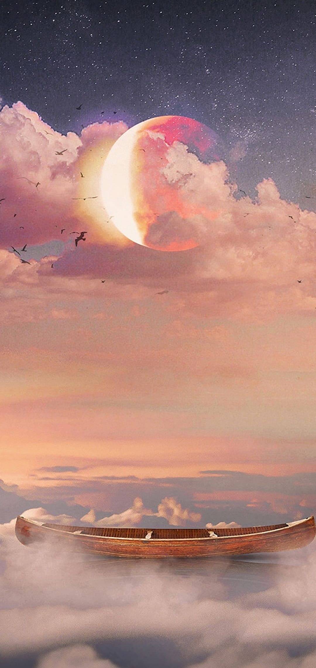 1080x2280 Aesthetic iPhone Home Screen Wallpaper