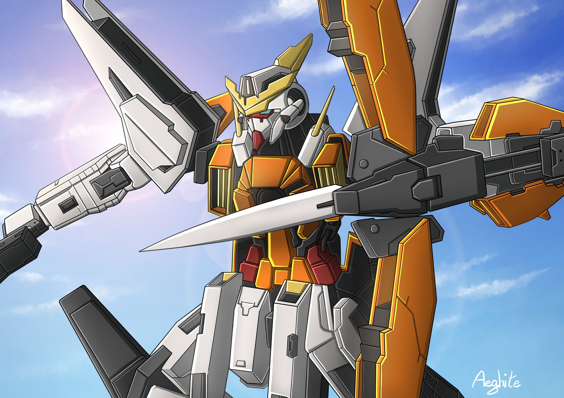 1920x1357 Gundam Kyrios