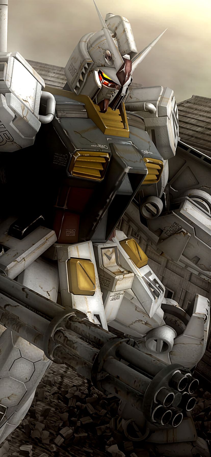 828x1792 Phone wallpaper: Anime, Gundam, Gn 003 Gundam Kyrios 1179010