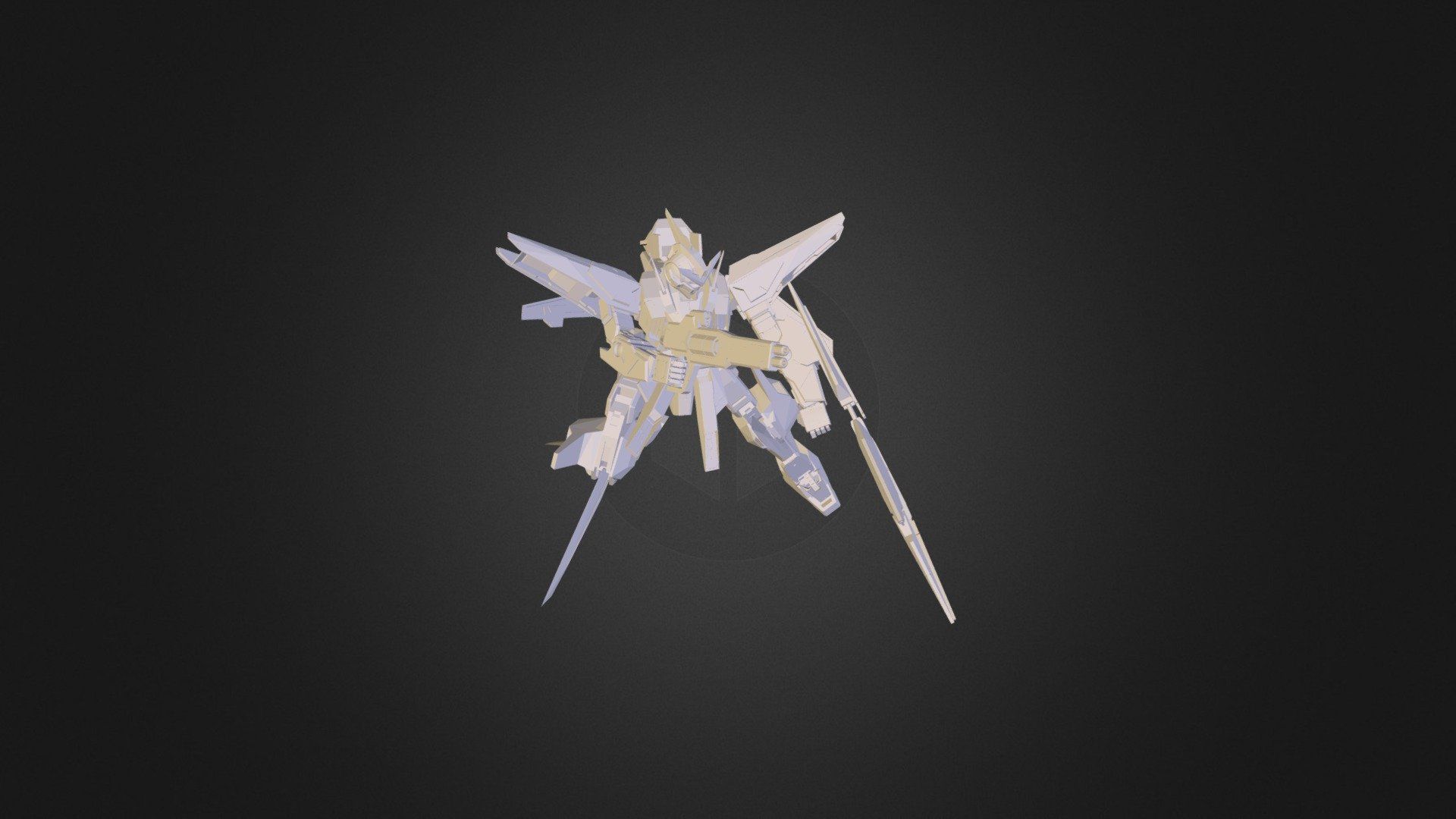 1920x1080 Gundam Kyrios model by 3Dindustries [ea17094]