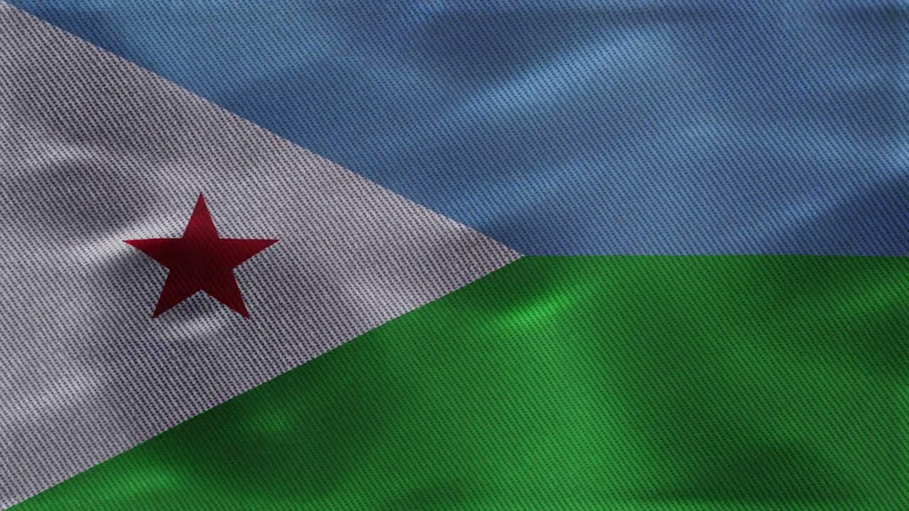 1280x720 Djibouti Flag WavingK Ultra HD Minutes ( No Copyright )