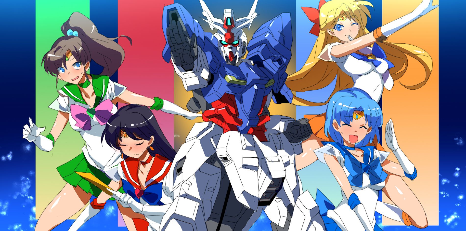 1900x941 Mobile Suit Moon Gundam Anime Image Board