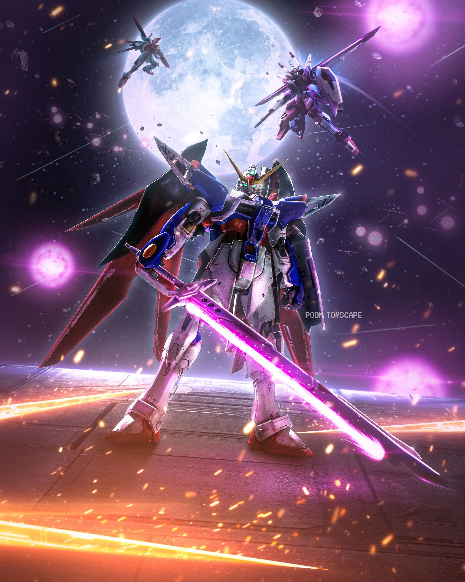 1537x1921 The Final Power Destiny Gundam