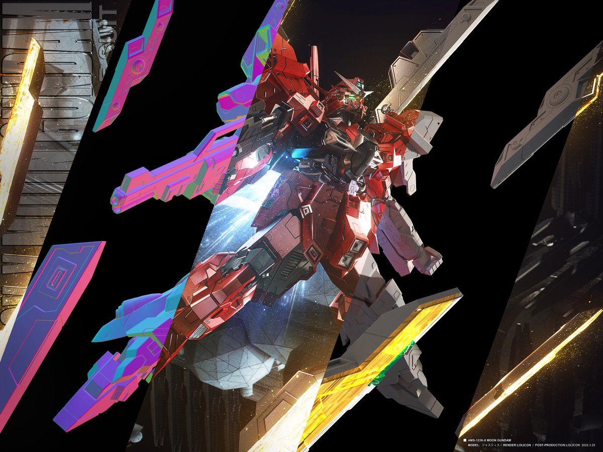 1200x900 Moon Gundam Red custom