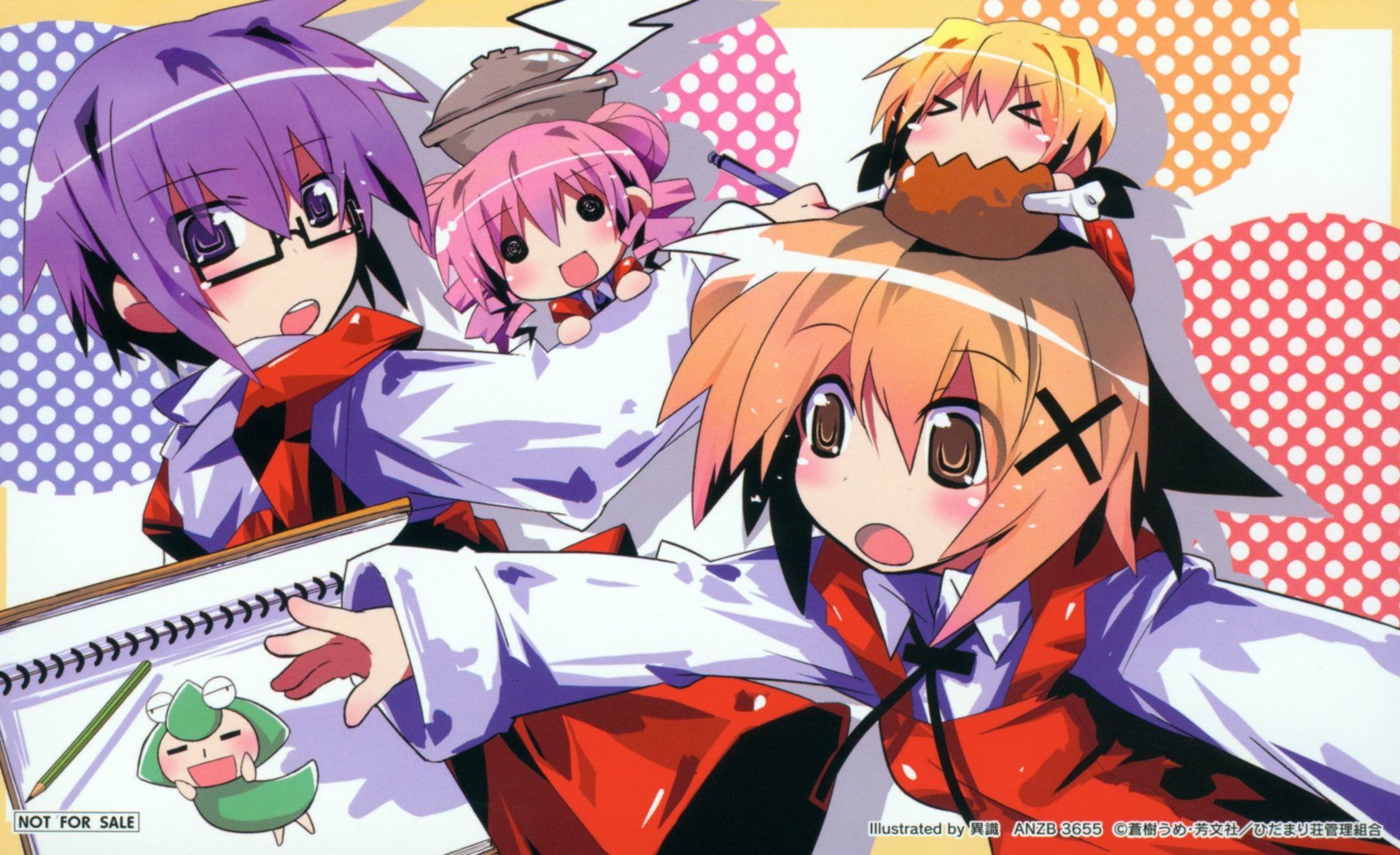1920x1172 Download Yuno (Hidamari Sketch) Ume Sensei (Hidamari Sketch) Sae (Hidamari Sketch) Miyako (Hidamari Sketch) Hiro (Hidamari Sketch) Anime Hidamari Sketch 4k Ultra HD Wallpaper By 異識x2460