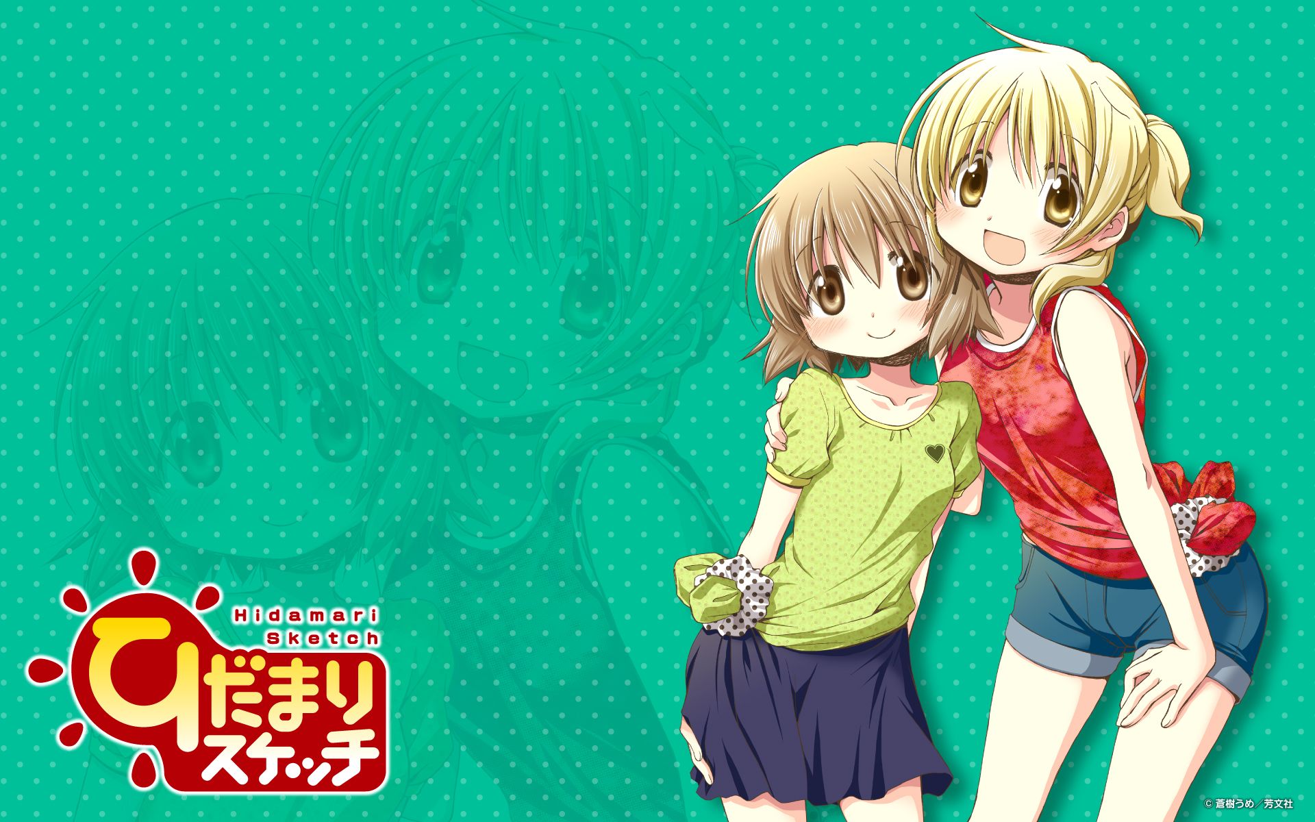 1920x1200 Hidamari Sketch Wallpaper