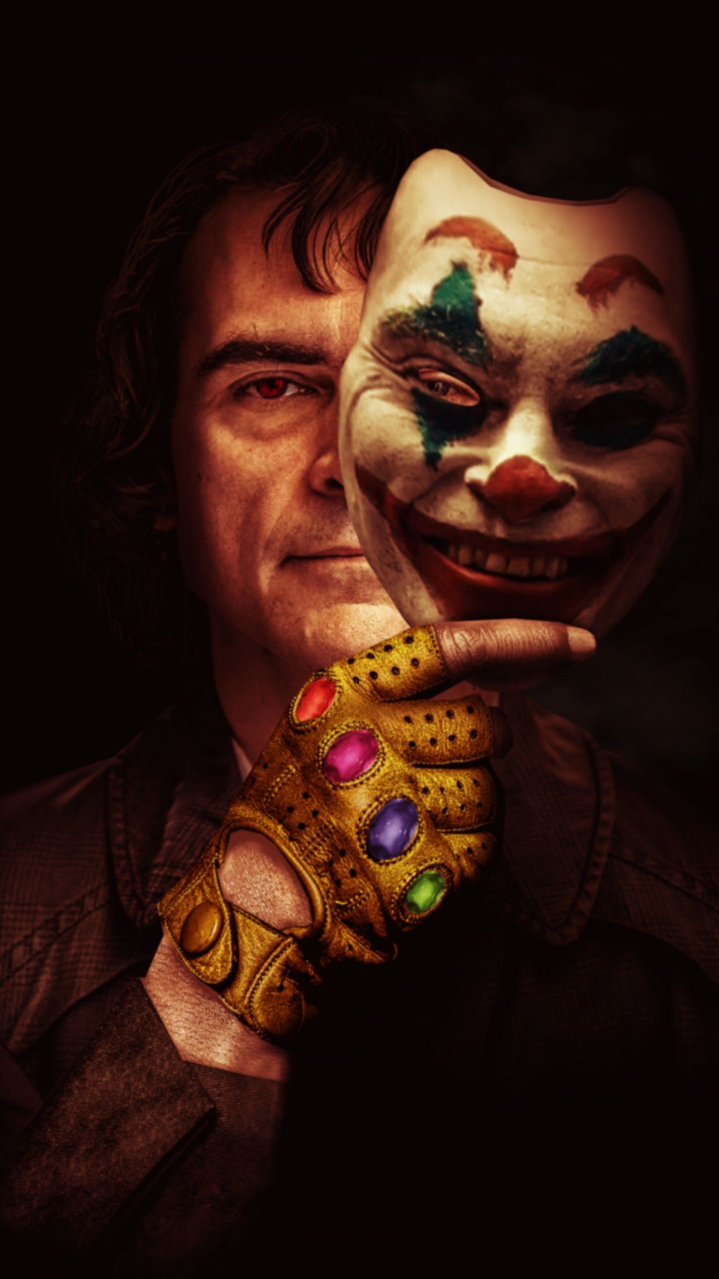 1440x2560 JOKER MASK OFF 4K UHD Wallpaper for UltraHD Desktop and TV : Widescreen and UltraWide Display : Smartphone and Tablet Devices