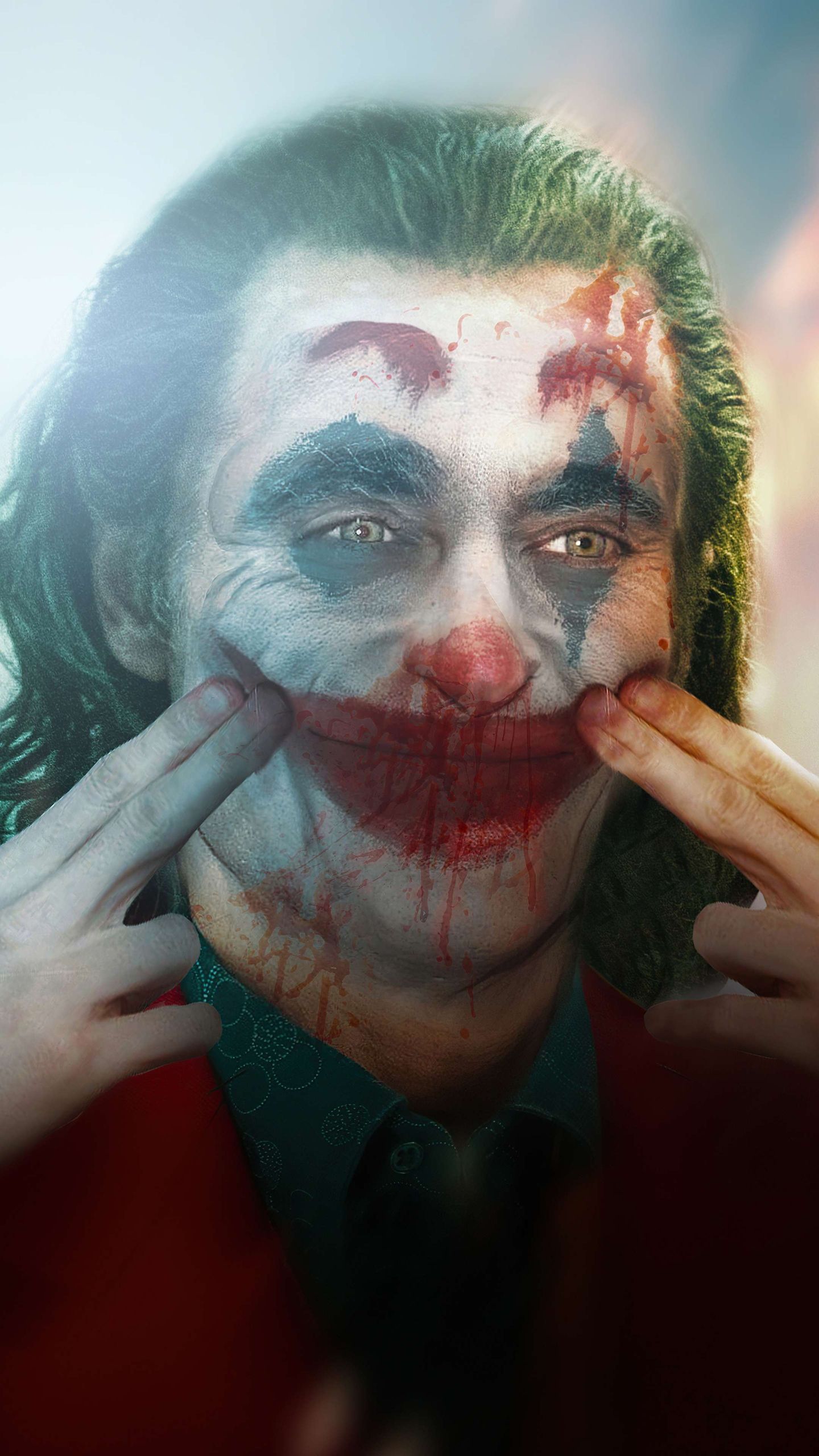 1440x2560 Download Joker, Smile, DC, Clown Wallpaper in 1440x2560 Resolution