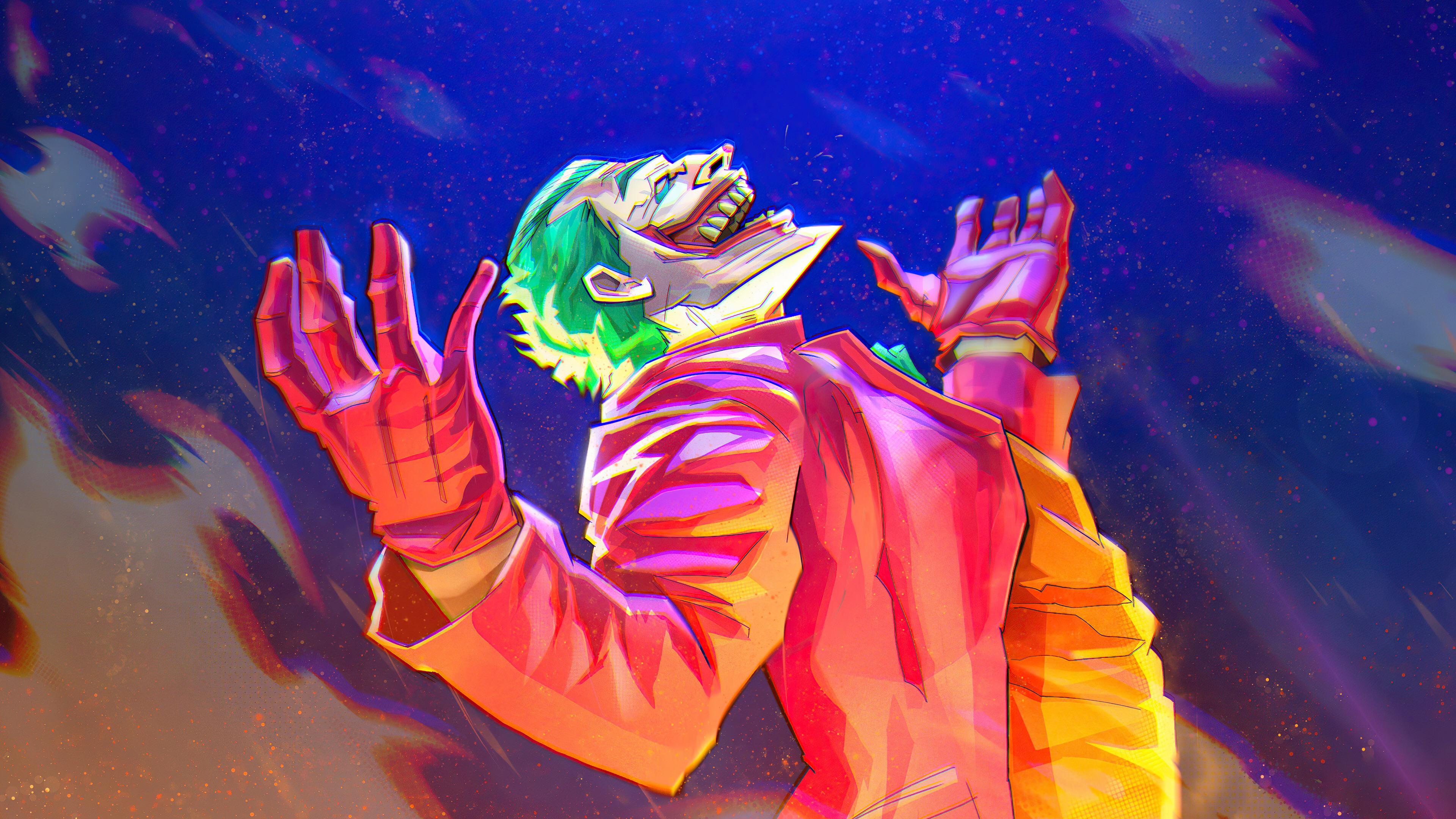 3840x2160 The Joker Laugh [3840x2160]
