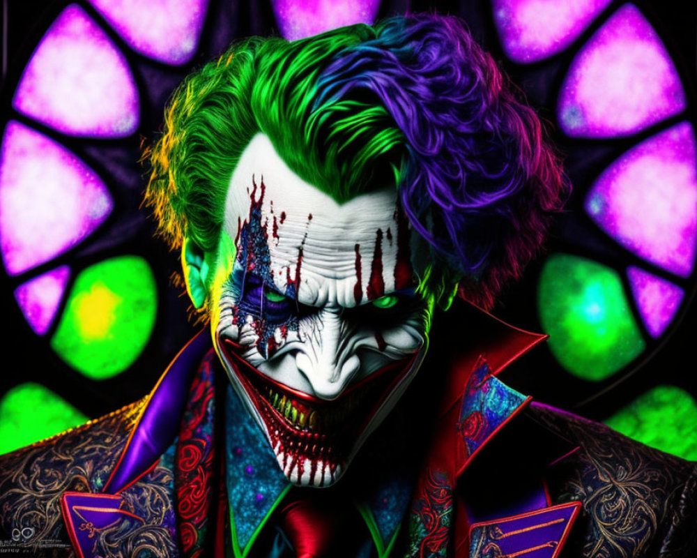 1000x800 AI Generated Joker Photo and Artwork. Deep Dream Generator
