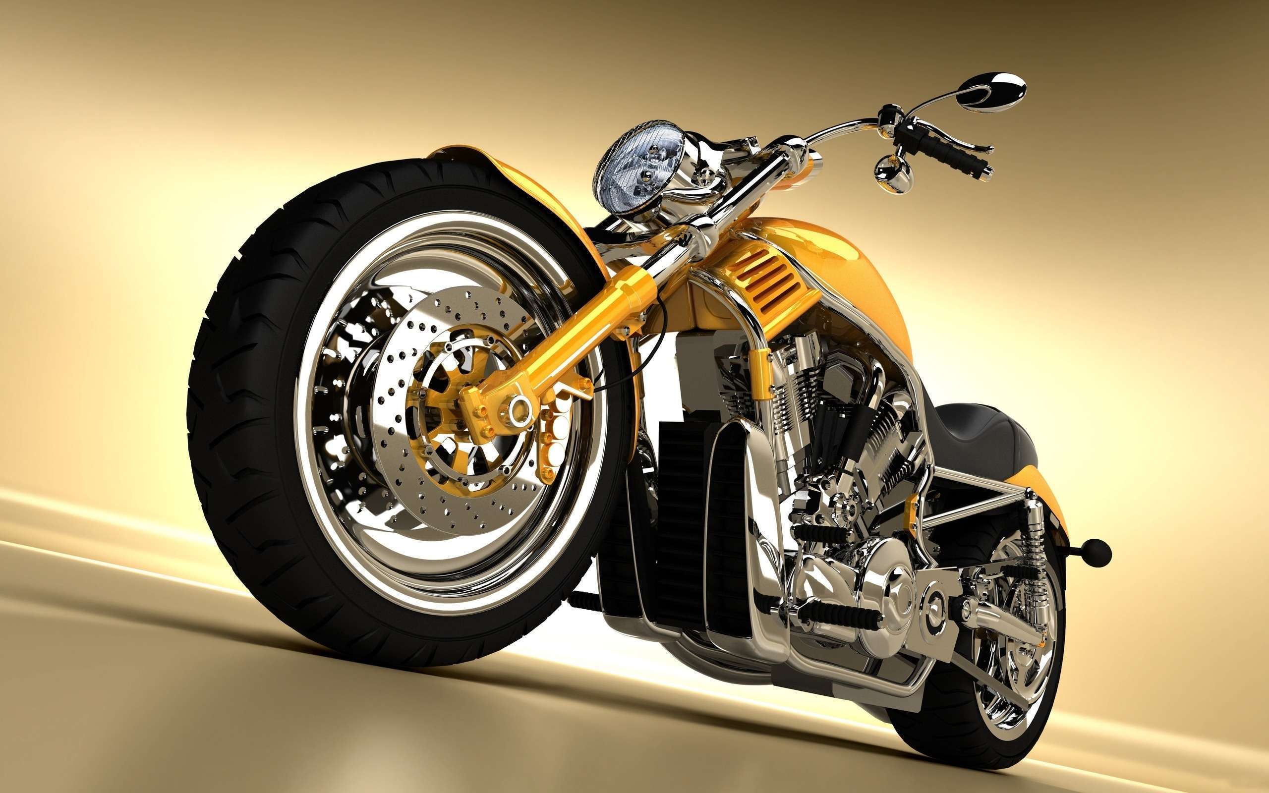 2560x1600 BMW Bike And Cars Desktop Wallpaper