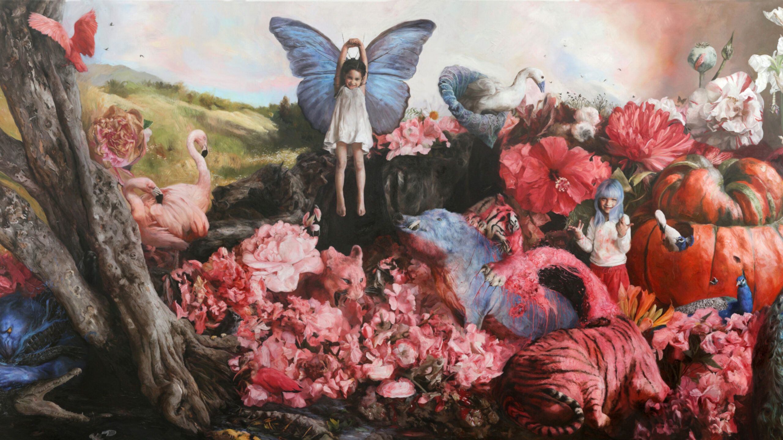 2560x1440 Art Insight: Esplendor de la noche Exhibition