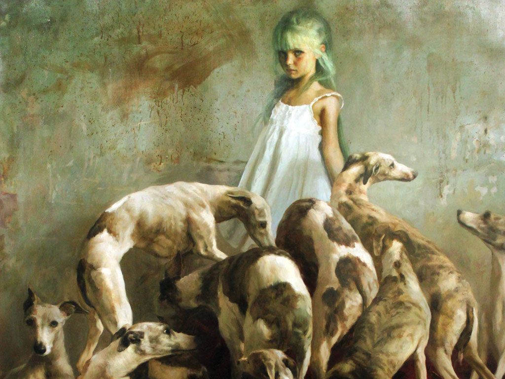 1024x768 LA VIDA ETERNA, PINTURAS DE GUILLERMO LORCA. Museo Nacional de Bellas Artes