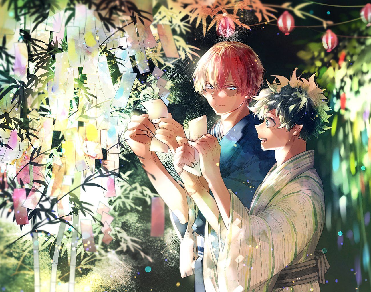1300x1024 Todoizu at tanabata [@hz_no1412]