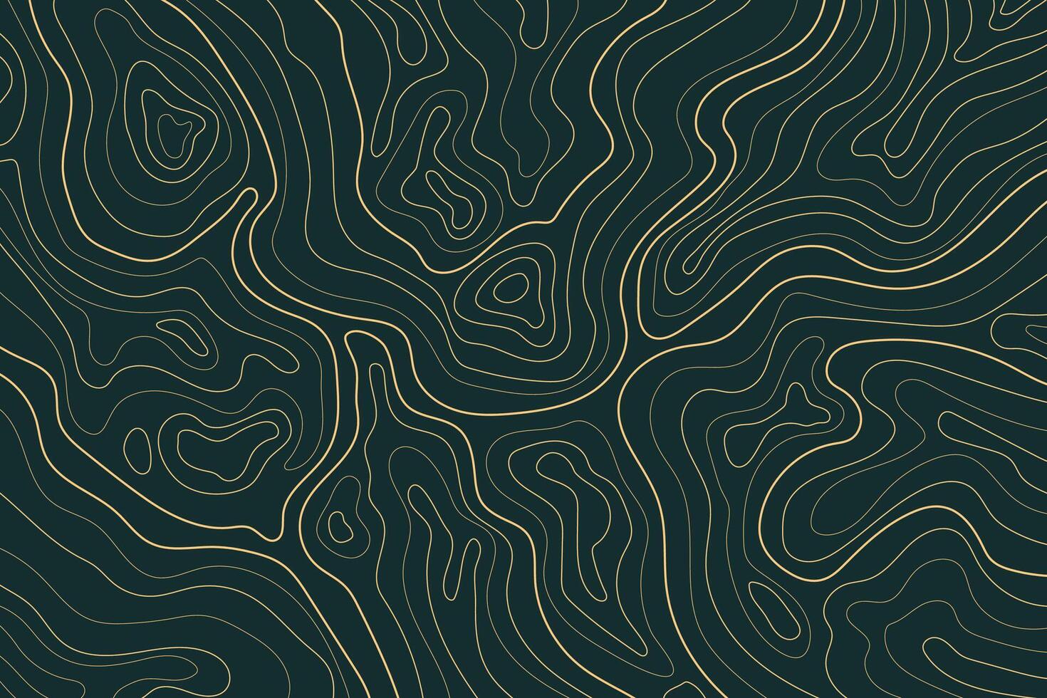 1470x980 Abstract luxury topographic map background. Gold topographic lines on a dark blue background