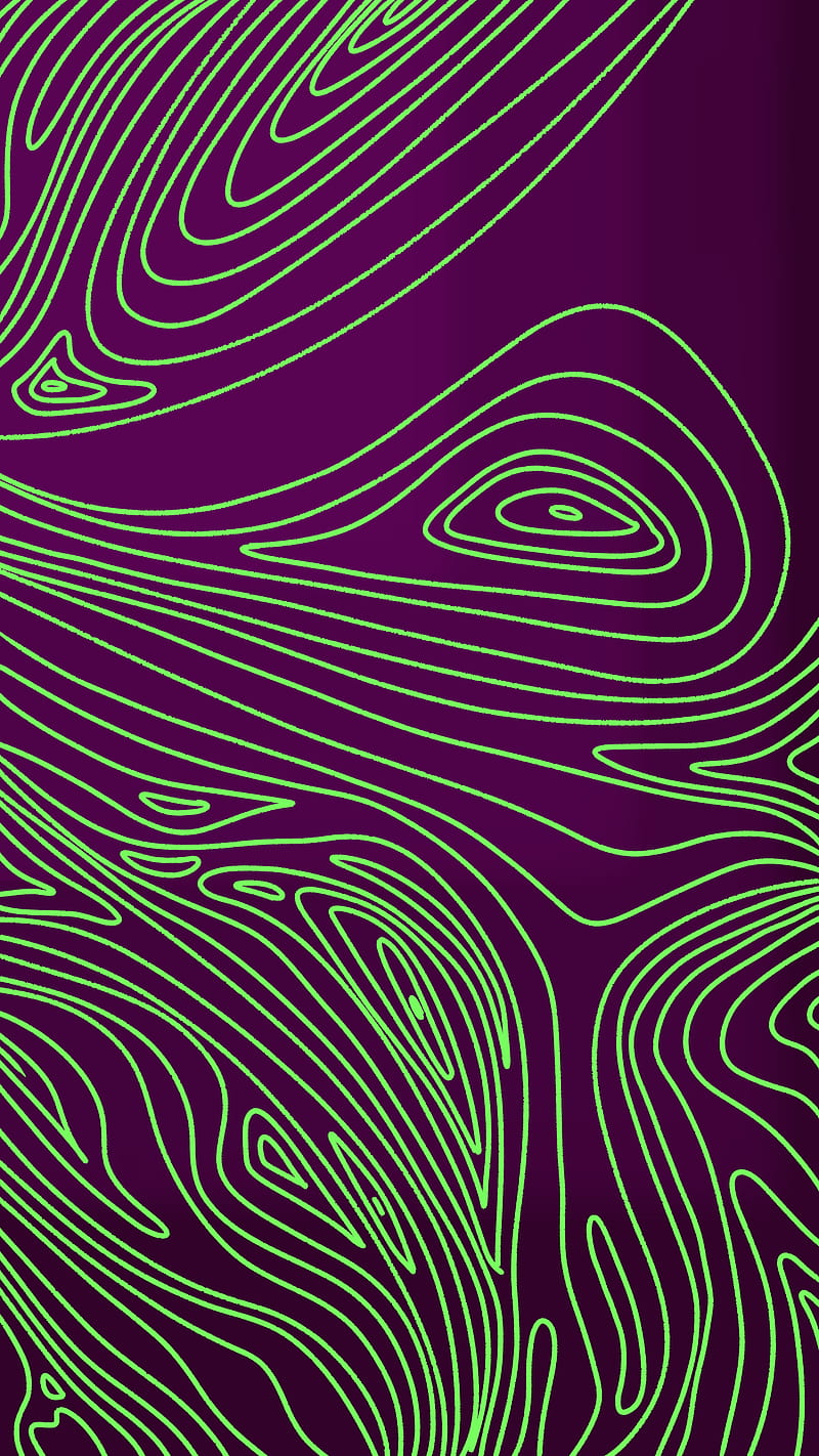 800x1422 Green Topo, art, color, camuflaje, beautifull, cod, vector, verde, lines, HD phone wallpaper