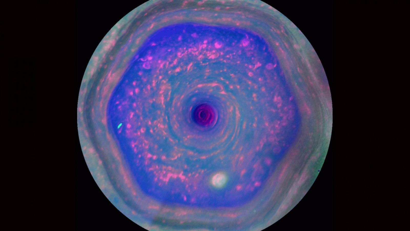 1600x900 NASA Releases Image Of Saturn's Hexagon Mega Storm That May Have Been Swirling For Centuries