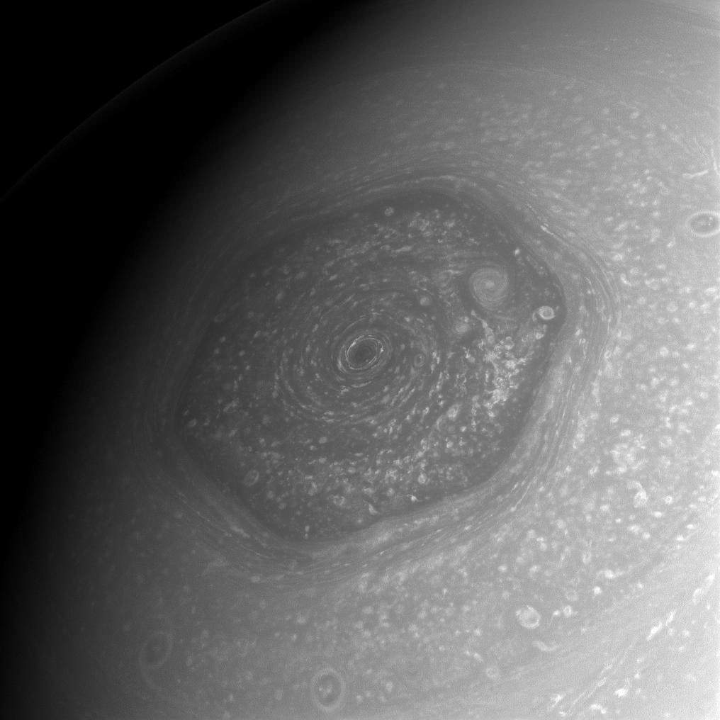 1016x1016 NASA's Cassini Spacecraft Provides Hi Res Photo Of Mysterious Saturn Hexagon