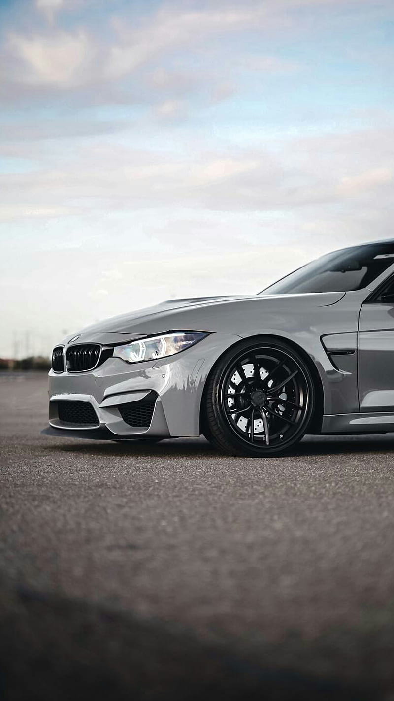 800x1423 BMW M car, f gray, m power, sedan, tuning, vehicle, HD phone wallpaper