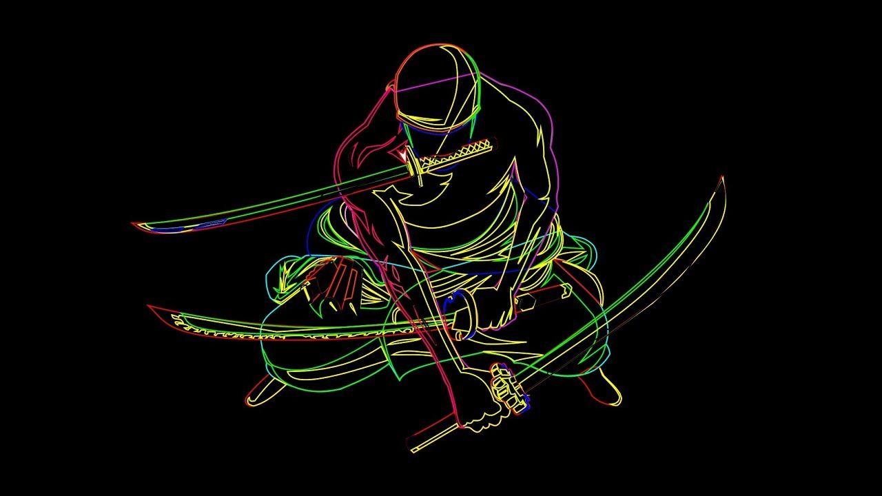1280x720 Roronoa Zoro. One Piece