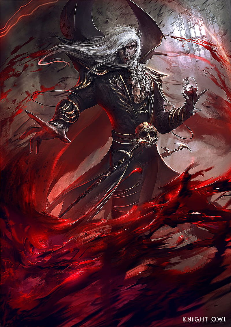 800x1132 HD dark vampire wallpaper