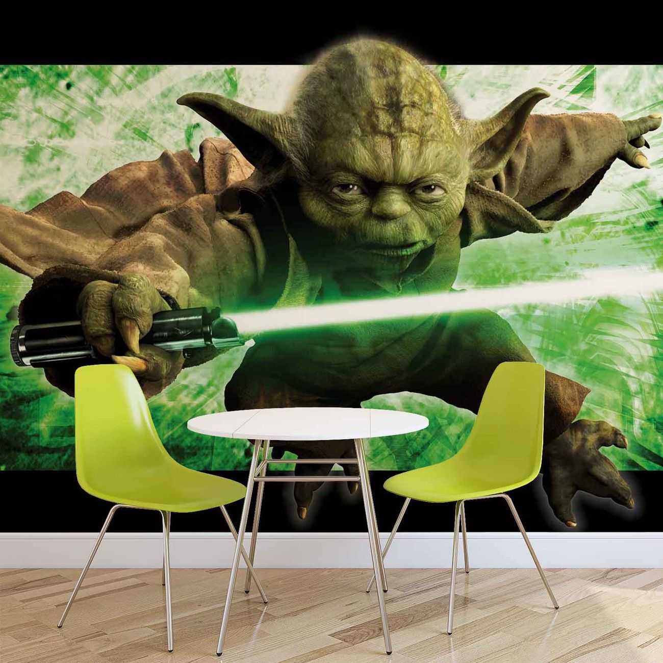 1300x1300 Star Wars Master Yoda Wall Mural