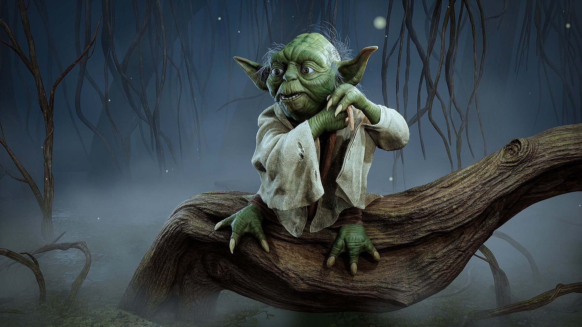 1920x1080 Jedi Master Yoda
