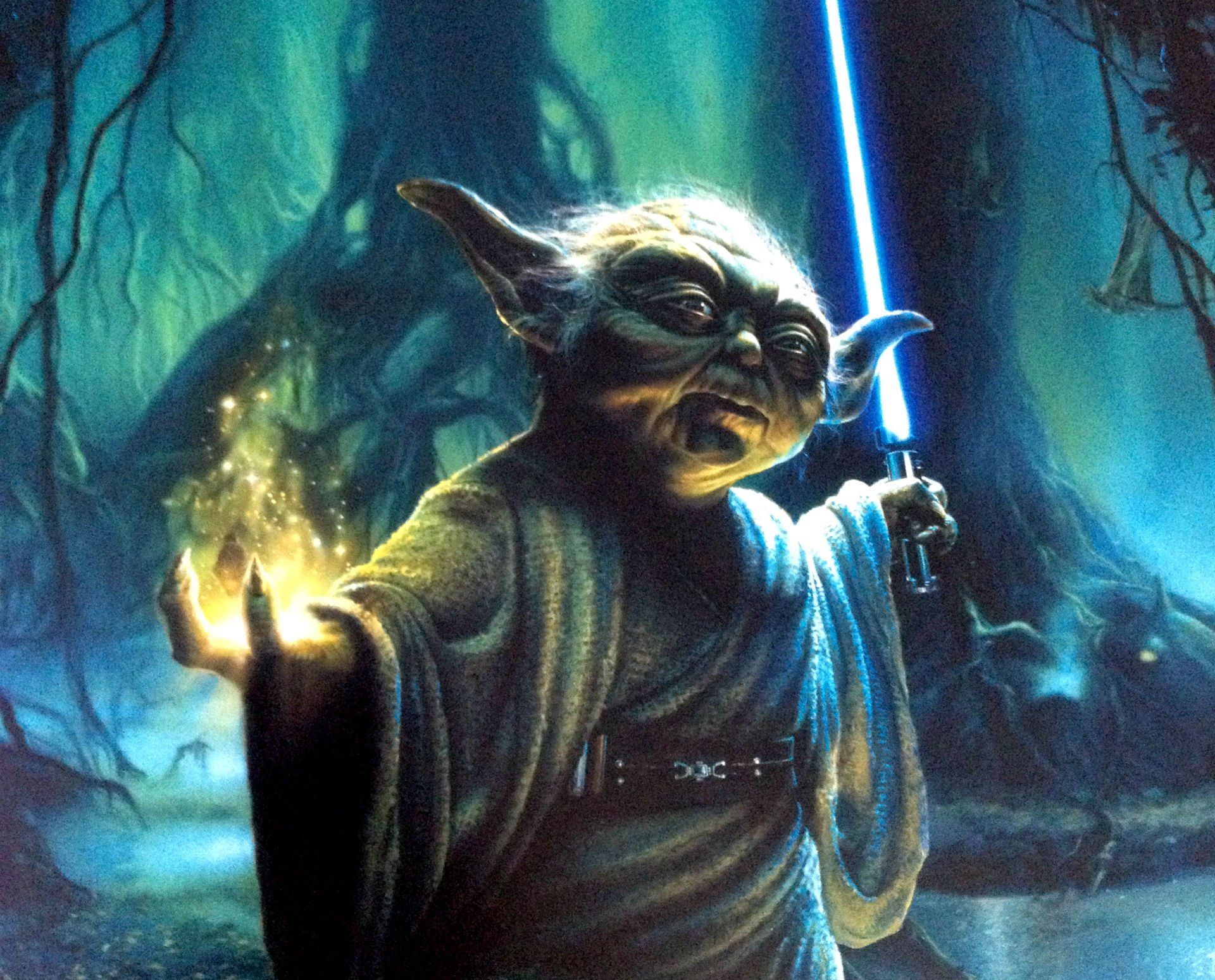 1920x1550 star, Wars, Attack, Clones, Sci fi, Action, Futuristic, Movie, Film, Yoda, Warrior, Lightsaber, Alien Wallpaper HD / Desktop and Mobile Background