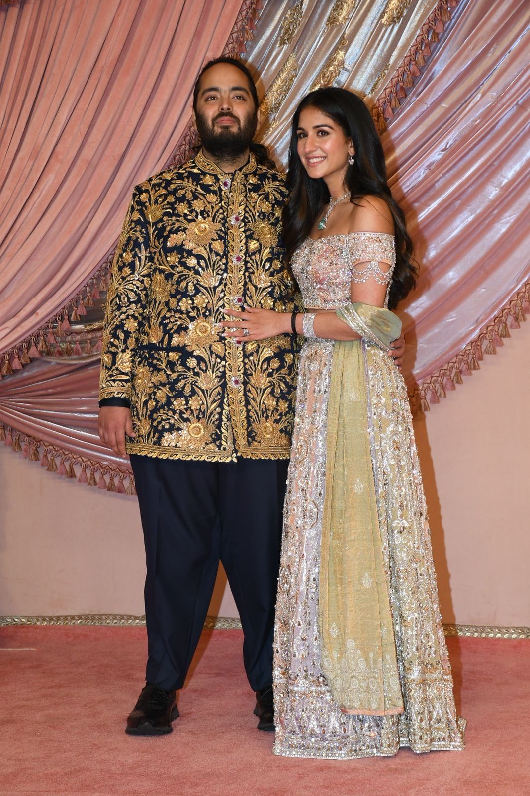 1066x1600 Mesmerizing Unseen Photo Of Radhika Merchant From Her Pre Wedding Festivities With Anant Ambani