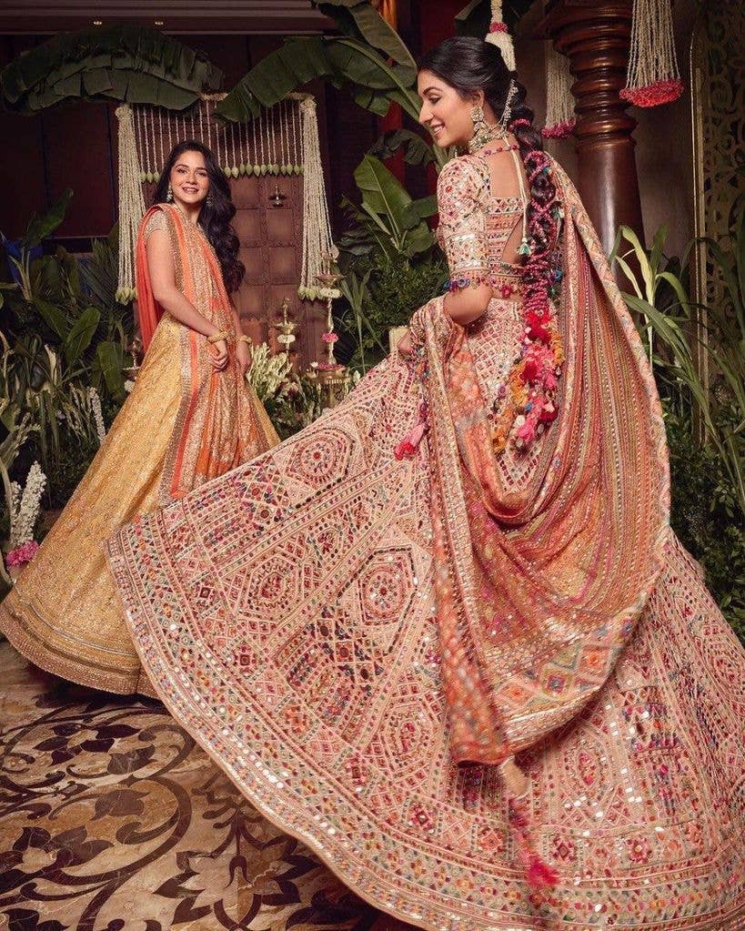 819x1023 Ambani $600m wedding first look: bride Radhika Merchant stuns in dripping jewels