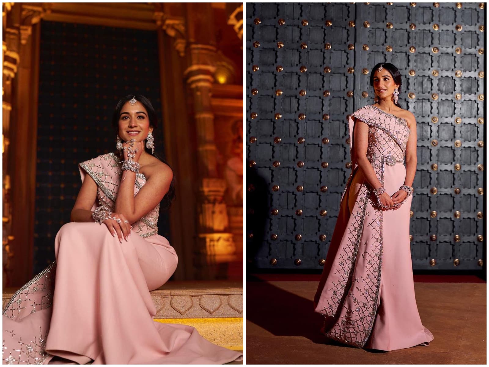 1600x1200 Radhika Merchant Looked Regal In An Ashi Studio Gown At Her Pre Wedding Festivities's Bazaar Arabia