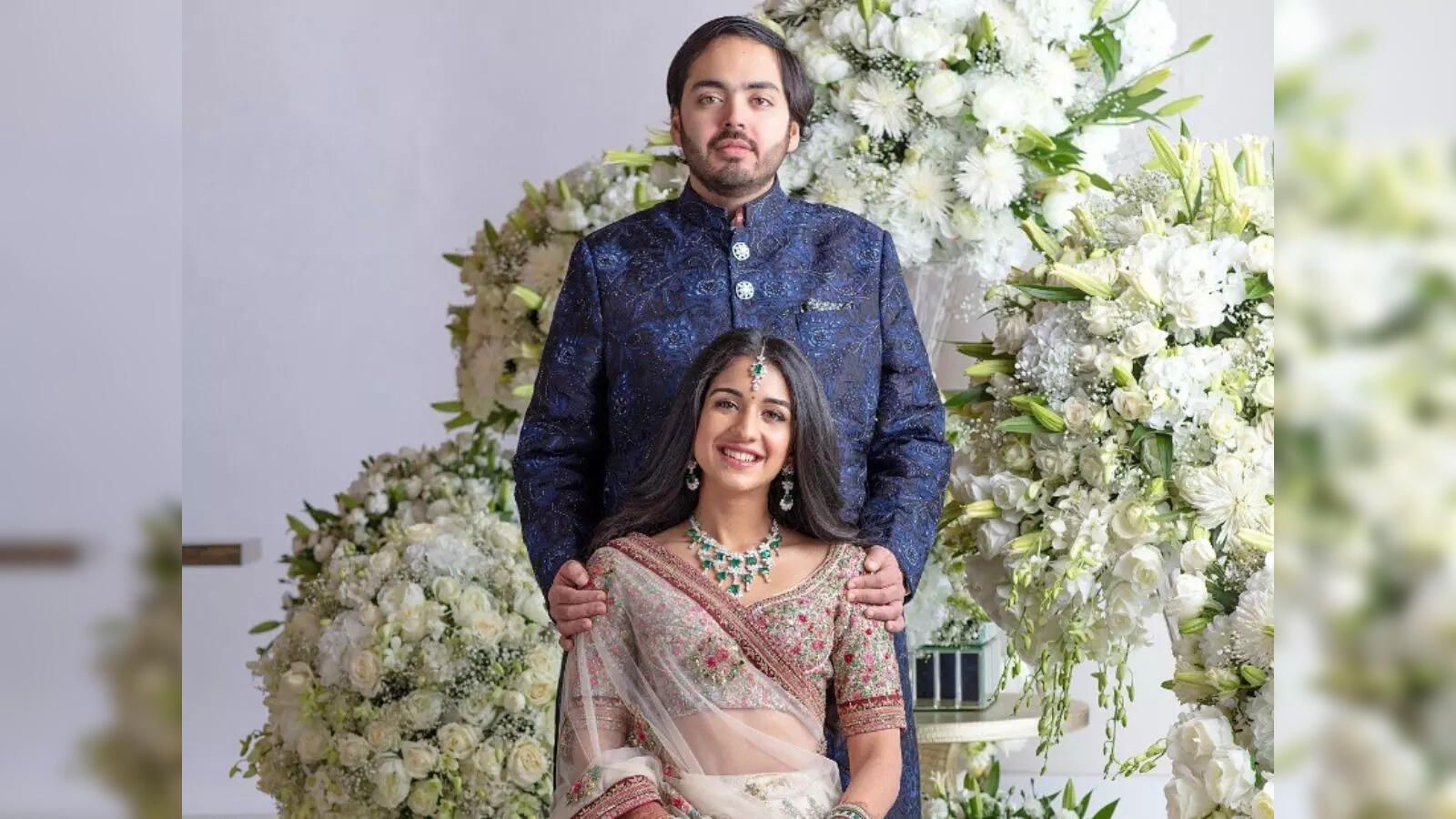 1600x900 Anant Ambani engagement: It's official! Anant Ambani, Radhika Merchant engagement ceremony solemnised in Rajasthan, spring wedding for couple Economic Times