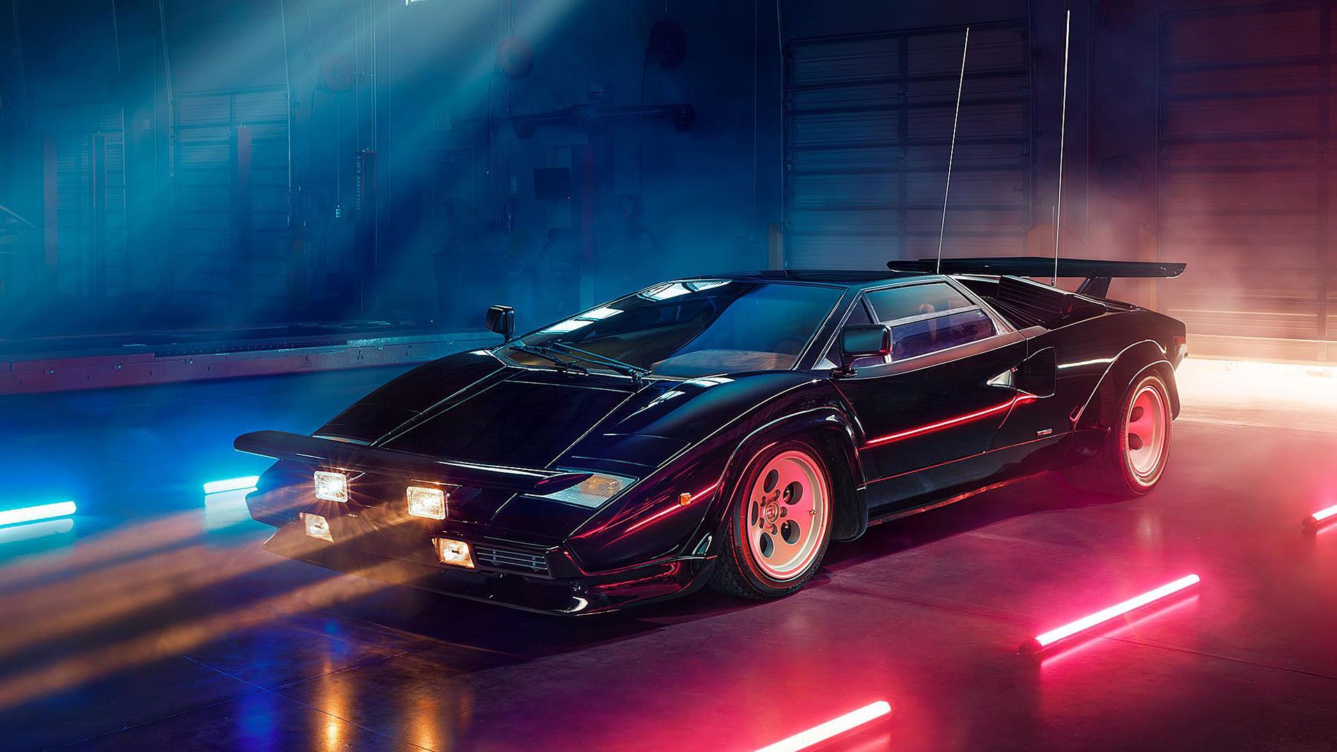 1920x1080 The famous Cannonball Run Lamborghini Countach is 45 years old