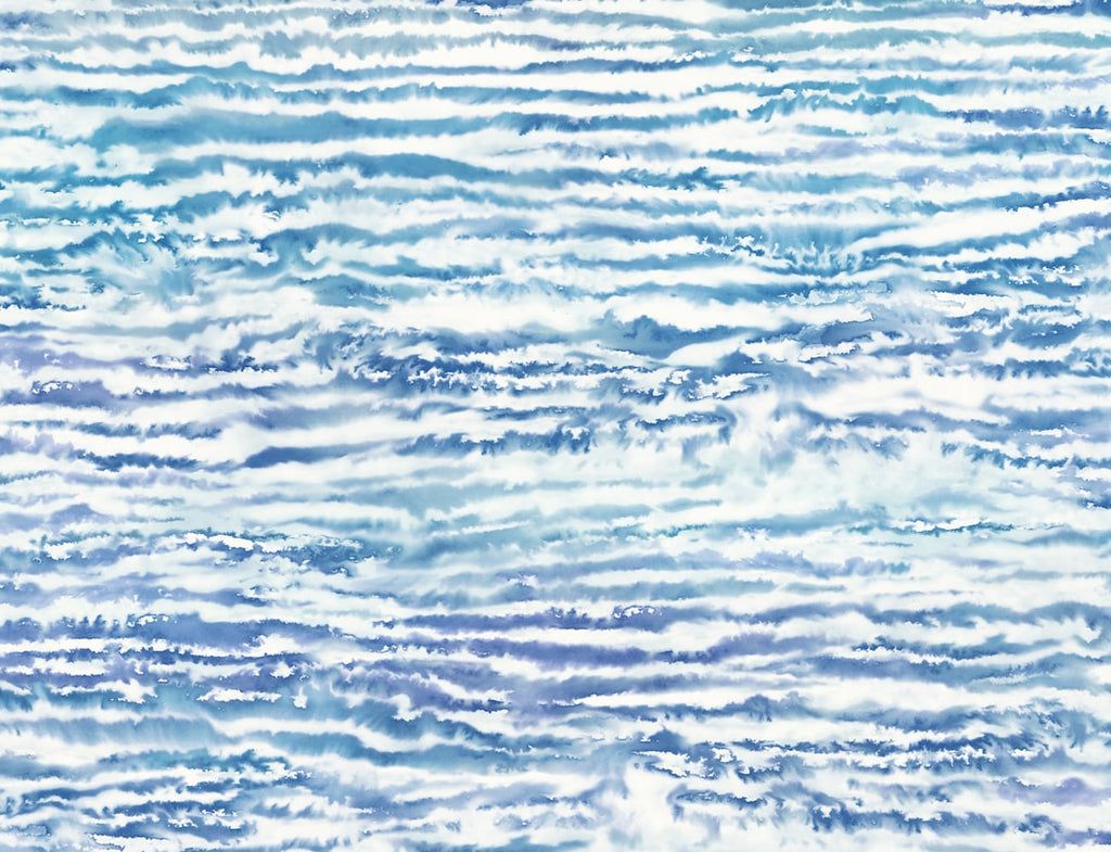 1024x785 Watercolor Waves Contemporary Abstract Navy and Aqua