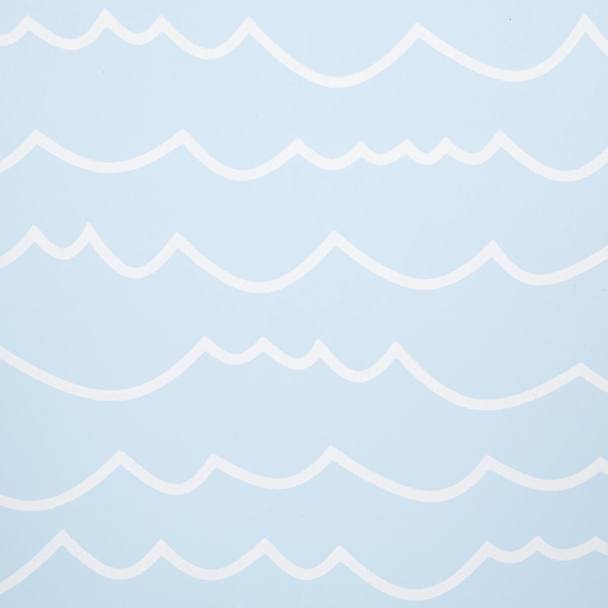 1200x1200 Waves, White On Sky