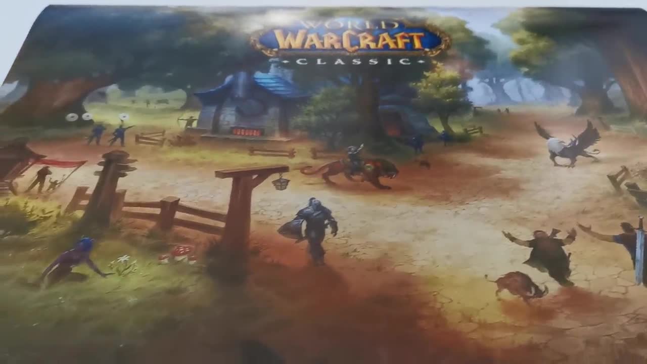 1280x720 World of Warcraft Vanilla, Goldshire, Wysokiej Jakości Wydruk A3, WOW
