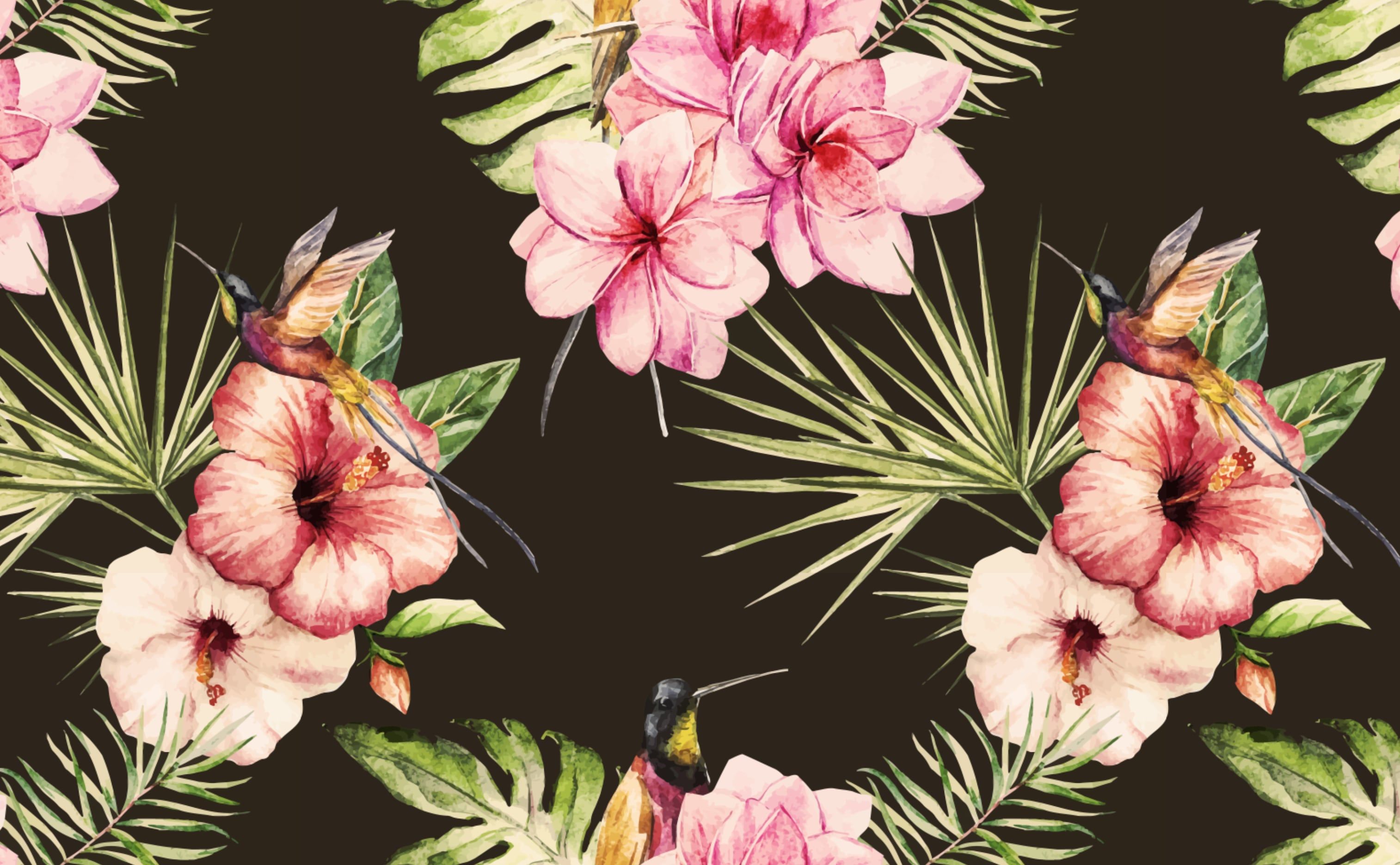 3028x1872 Plentiful Plumeria. Wallpaper Heavy Type II