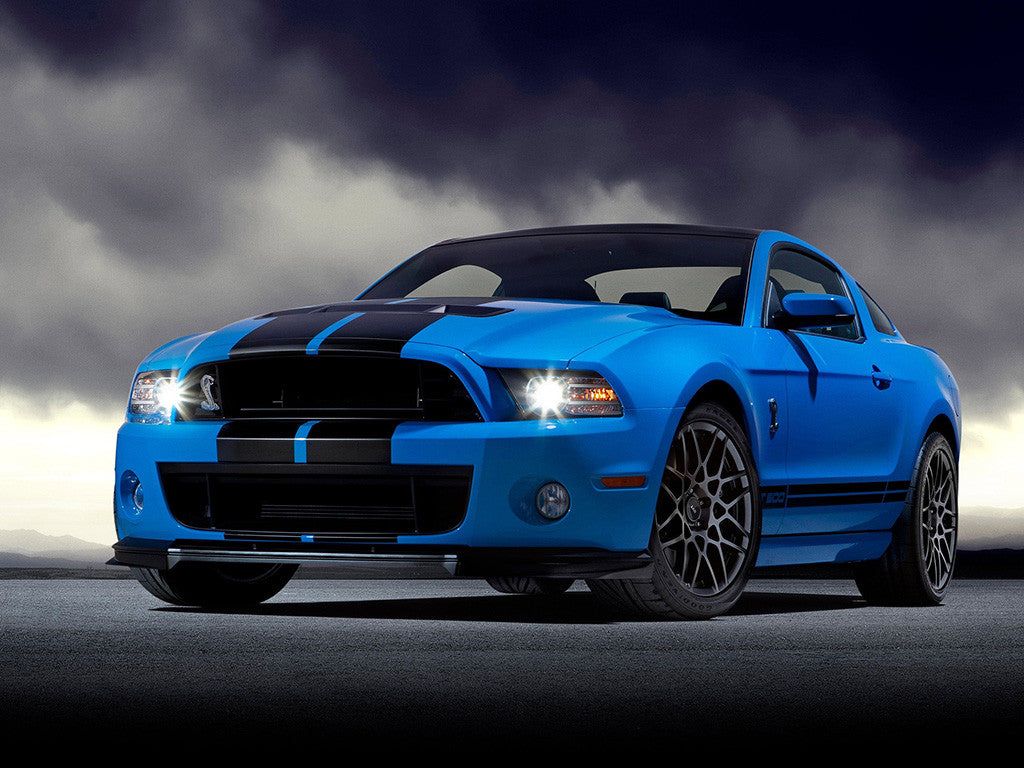 1024x768 Ford Mustang Shelby GT500 Cobra Car Poster