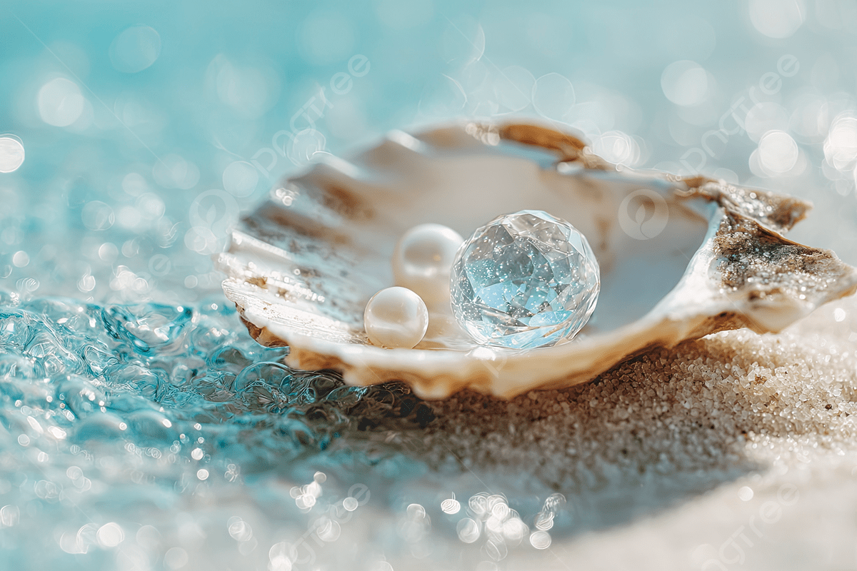 1200x800 A Beautiful Pearl Is Nestled Inside An Open Oyster Set Against The Backdrop Of Sandy Beaches, Shell, Pearl, Inside Background Image And Wallpaper for Free Download