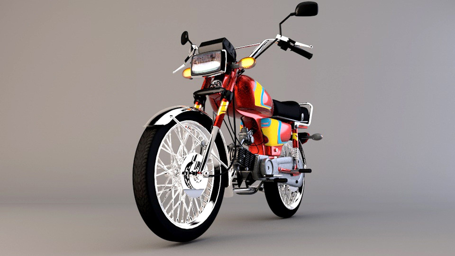1920x1080 3D Motor Cd70 Moto