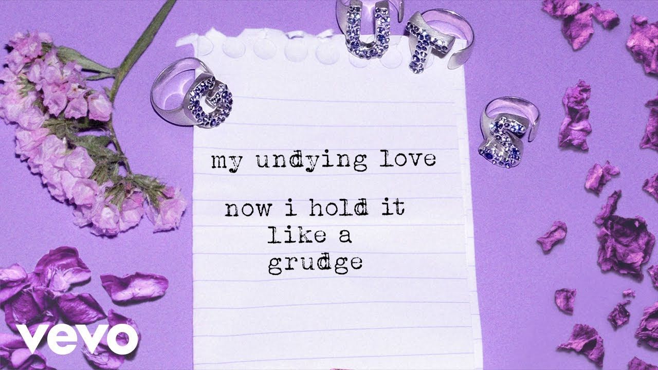 1280x720 Olivia Rodrigo grudge (Official Lyric Video)