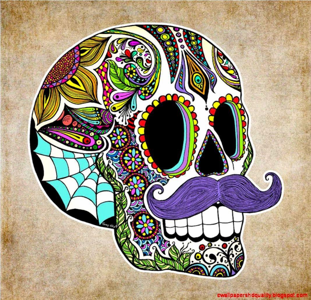 1068x1032 Free download Sugar Skull Wallpaper HD Quality