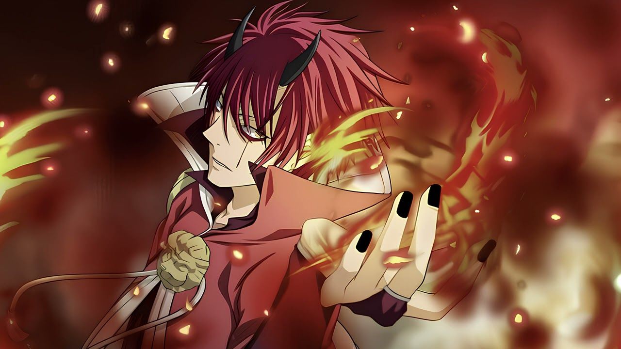 1280x720 That Time I Got Reincarnated as a Slime (Tensura) and Flame (Benimaru's Song)