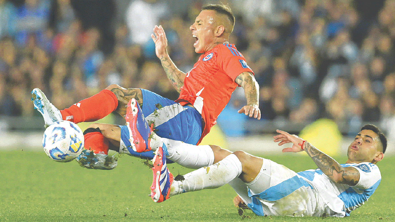 1366x768 Argentina cruise past Chile, Bolivia thrash Venezuela